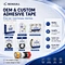 OEM Double Sided Adhesive Narrow Tissue Paper Tape